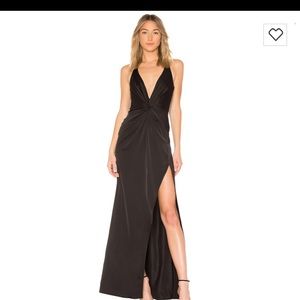 New long black dress from revolve